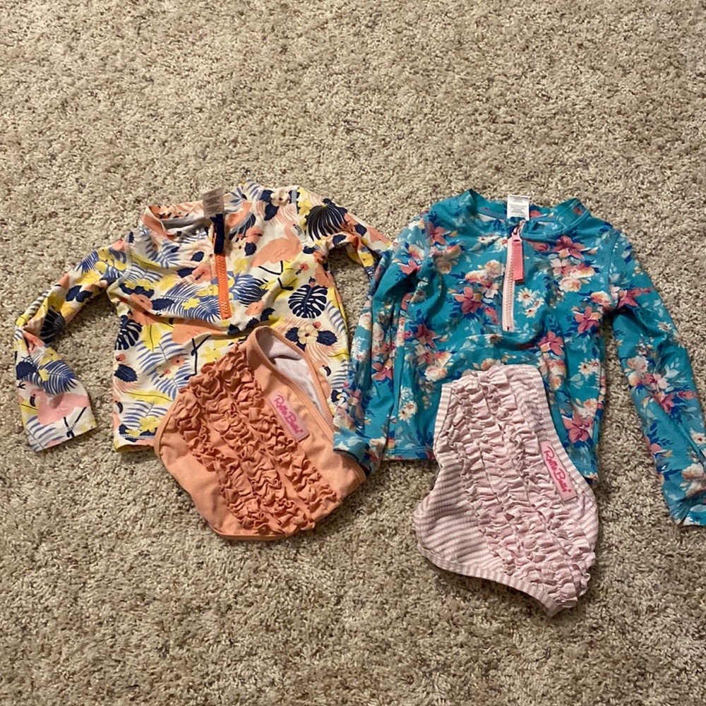 Ruffle Butts swimsuits 3T
